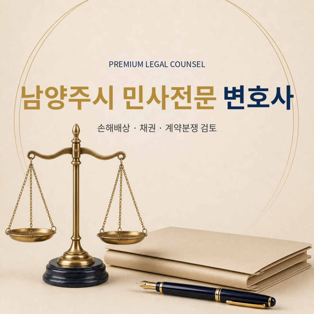 남양주시 민사전문 변호사
