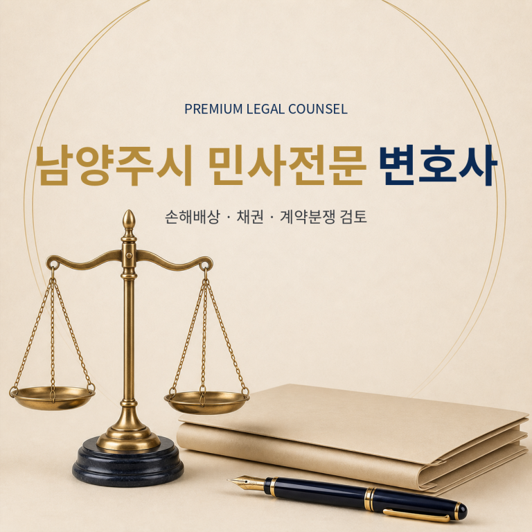 남양주시 민사전문 변호사