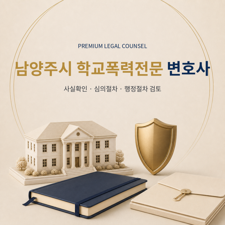 남양주시 학교폭력전문 변호사